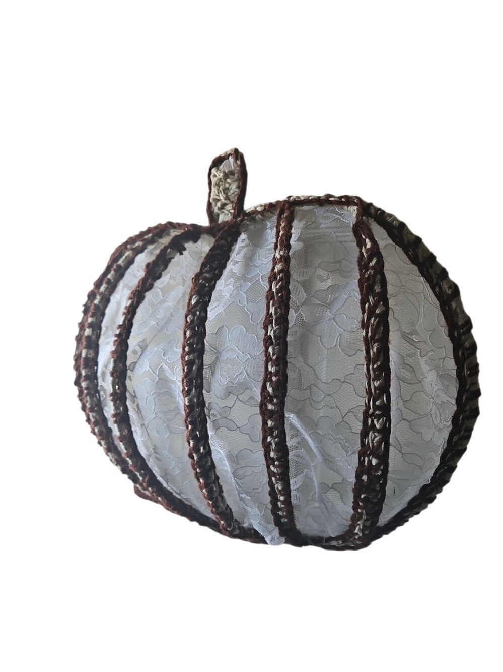 Lace Pumpkin Decor - Picture 5 of 17